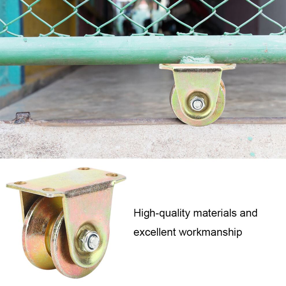 Compact 45# Steel V Groove Wheel With Strong Load And Bearing Capacity 4121340955204