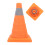 Traffic Safety Cones Reinforced Base Folding 10