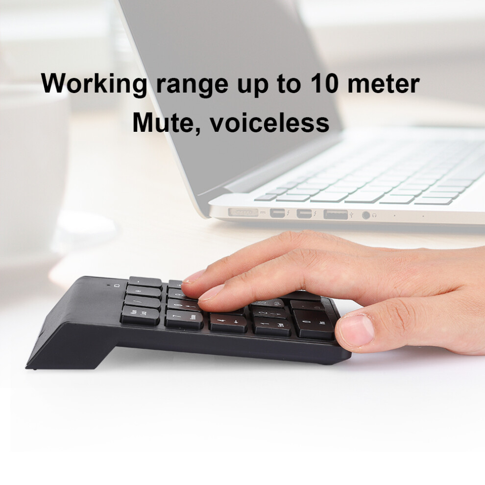 Mini Wireless Digital Keyboard With 18 Mute Keys For Pcs & Laptops 8471340955336