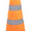 Collapsible Traffic Cone 70x30x30CM Dual 14
