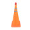 Collapsible Traffic Cone 70x30x30CM Dual 3
