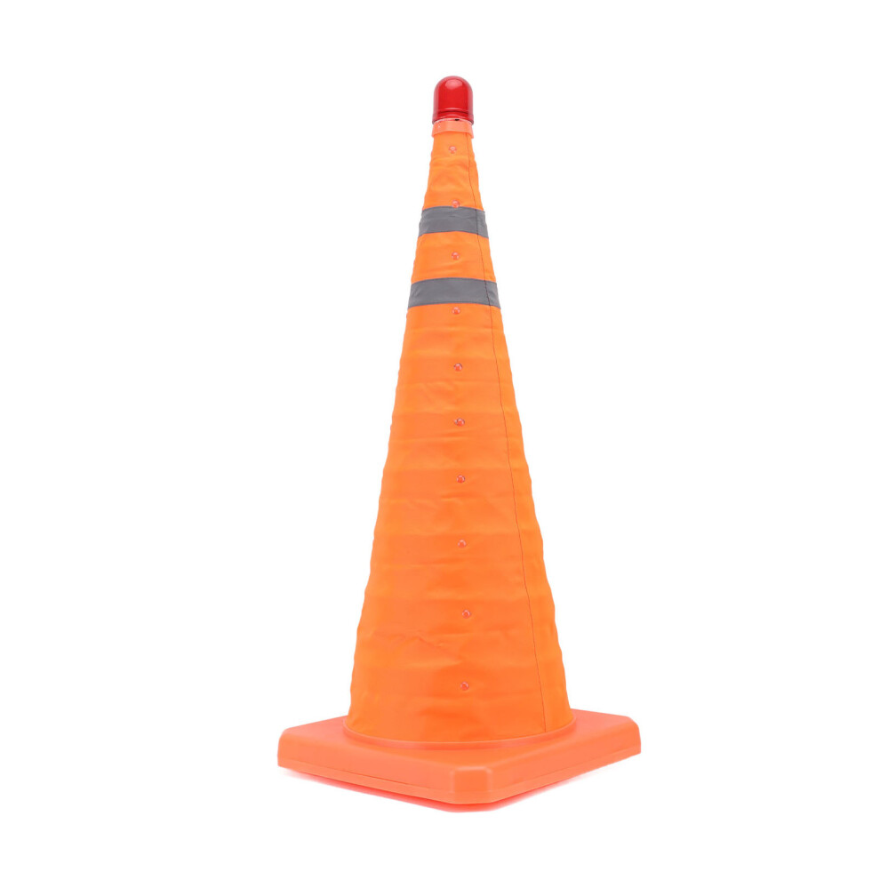 Collapsible Traffic Cone 70x30x30CM Dual