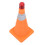 Traffic Safety Cone 30x19x19cm Collapsible 7