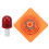 Traffic Safety Cone 30x19x19cm Collapsible 8