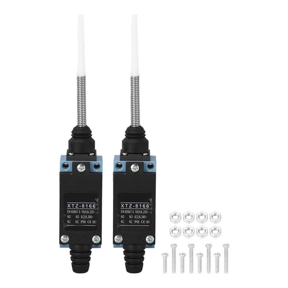 2 Pcs Spring Momentary Limit Switch Self Reset