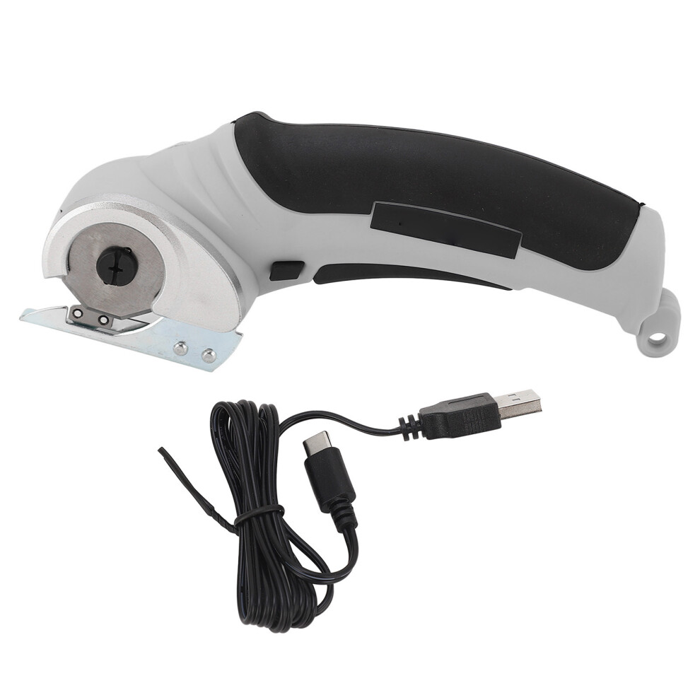Cordless Electric Scissors Handheld Fabric Cutter Grey