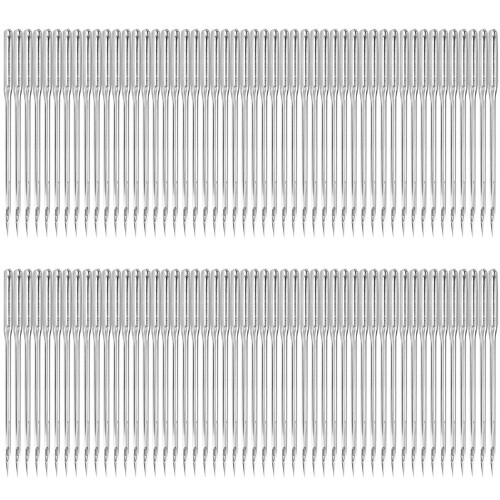 100pcs Steel Sewing Machine Needles Type 11-18 Household Accessories 1