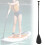 Detachable SUP Black Extendable Paddle Oar Stand 5