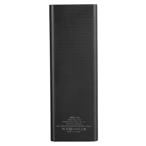 18650 Power Bank Shell Kit for 10 Batteries - Easy DIY Black 2