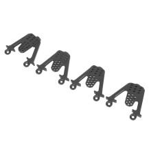 Bicycle stainless steel spokes 14G 270mm - 10 sets with caps