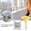 10 Pack Aluminum Window Lock Safety Lock with Keys 3x2.5cm 5