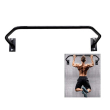 Steel Pull-Up Bars 100 cm Wall Mounted for Doorway, Heavy-Duty Upper Body Training Bar, 300 kg Load Capacity