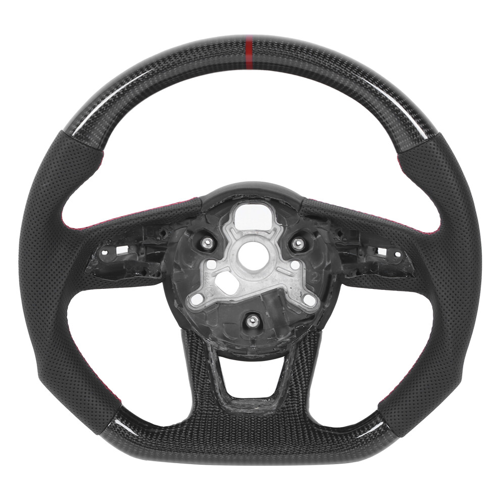 Carbon Fiber Steering Wheel Nappa Perforated 9121376618833