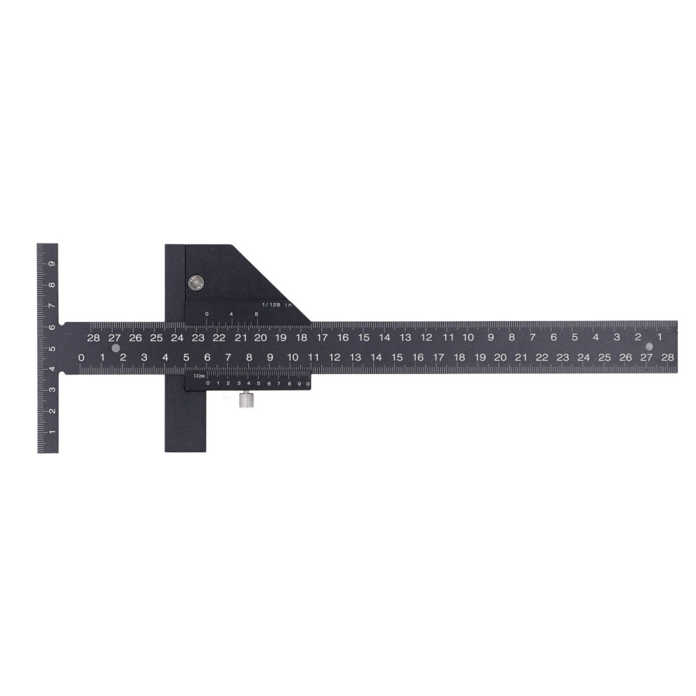 0 to 280mm T Shaped Ruler Aluminum Alloy Accurate