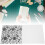 2Pcs EM200 Embossing Folder with Rose Pattern for Scrapbooking and DIY 12