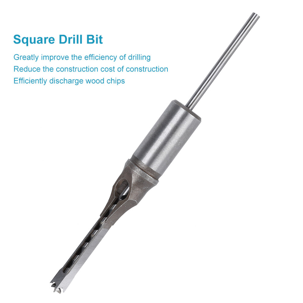 Durable 1/4In High Speed Steel Woodworking Drill Bit - Efficient 4951340964506