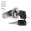4Pcs Cam Lock Toolbox Drawer Cabinet Locker 8