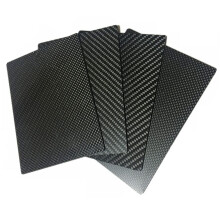 3K Carbon Fiber Plates 200 X 250 Mm, High Hardness, Thickness 0.5-5 Mm, Matte Finish Model Material