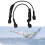 2PCS 28-34inch Black Adjustable Safety Windsurf 2