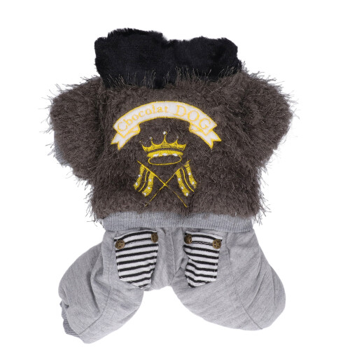 Exquisiter Hundewintermantel L Polyester weich dick 1