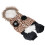 Leopardendruck-Winterhundemantel M - Warmes Polyester 11