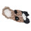 Leopardendruck-Winterhundemantel M - Warmes Polyester 16