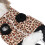 Leopardendruck-Winterhundemantel M - Warmes Polyester 7