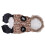 Leopardendruck-Winterhundemantel M - Warmes Polyester 13