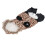 Leopardendruck-Winterhundemantel M - Warmes Polyester 14