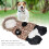Leopardendruck-Winterhundemantel M - Warmes Polyester 5