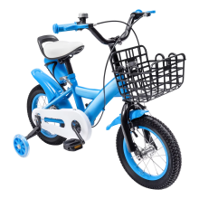 ( Blue ) Kids Bike 12 Inch Bicycle for Kids Young Girls Kids Bike Suitable 2-4 Years Old