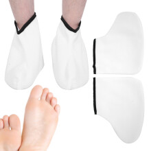 Warm Cotton Wax Therapy Booties for Foot Care Heat Retention Comfortable Fit