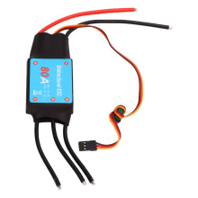 RC-Boot Brushless ESC 80A, bürstenlos, 5V 5A BCE-Ausgang, Multifunktionaler ESC Geschwindigkeitsregler für RC-Boot, Unterwasserpropeller