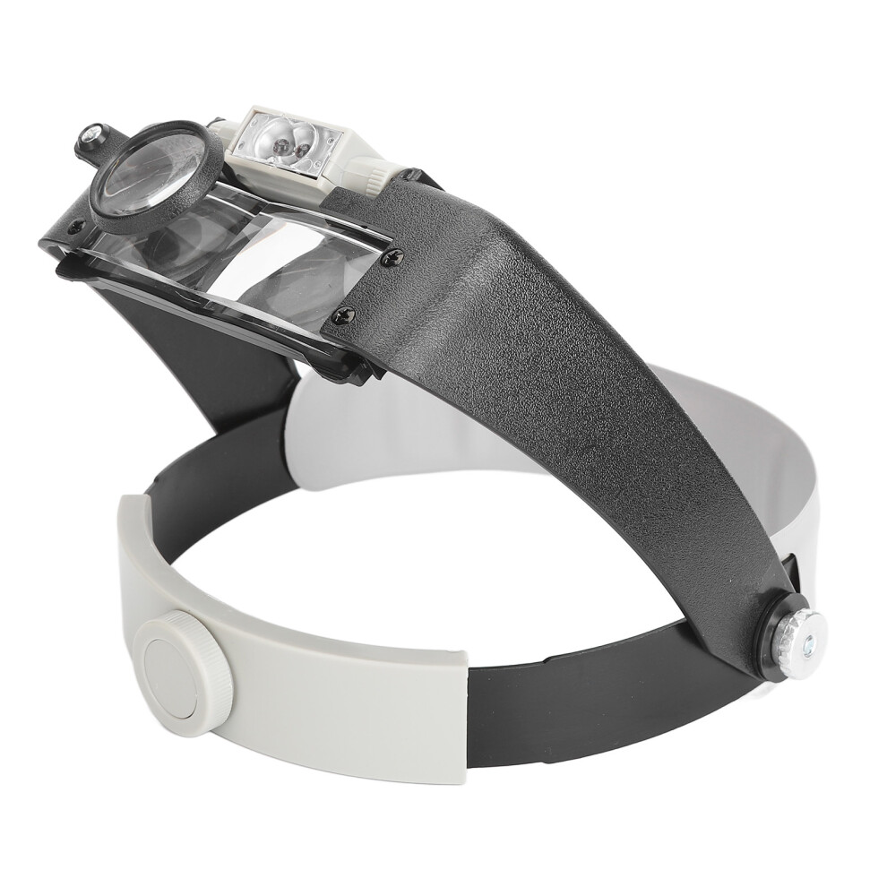 Headband Magnifier Glasses 1.5X 3X 8.5X 10X Light
