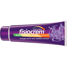 SOLUGEL FISIOCREM Massage Cream Natural Relief for Muscle & Joint Pain, Sports Recovery & Massage Therapy - 60ml