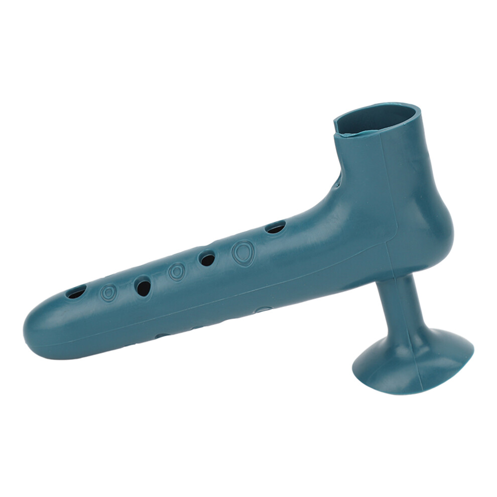 Blue Silicone Door Handle Cover With Suction Cup, Static & Collision Prevention