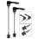 1 Pair Bicycle Quick Release Skewers Axle Skewer 7