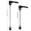 1 Pair Bicycle Quick Release Skewers Axle Skewer 8