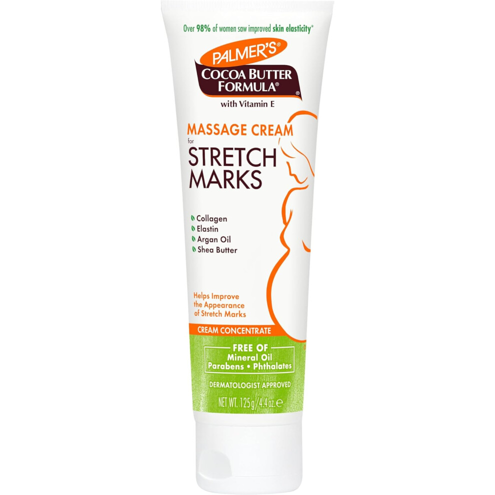 Palmer's Cocoa Butter Massage For Stretch Marks Pregnancy & Postpartum Skincare, Firming & Moisturizing Formula - 125G Cream