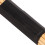 1 par de baquetas de bambú para jazz negras percusión 7
