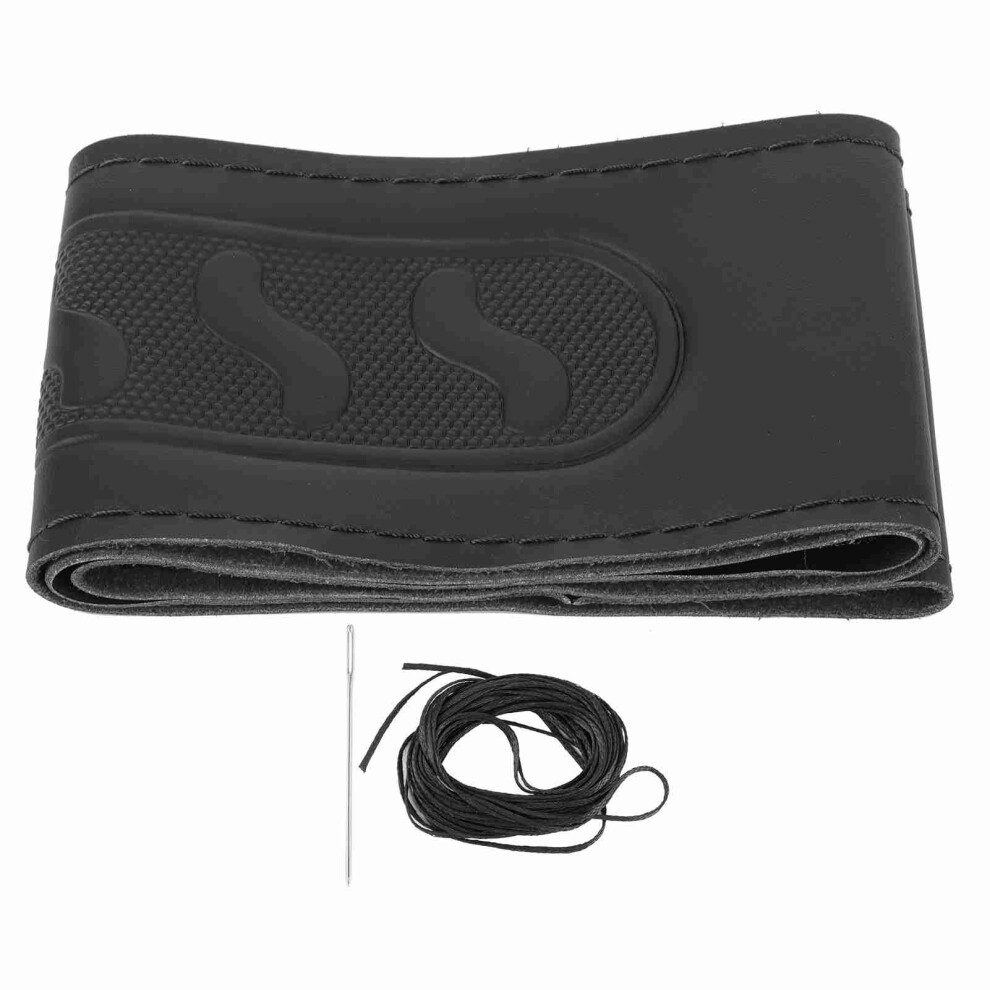 15In Universal Steering Wheel Cover Microfiber Diy 9121376621338