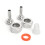 Stainless Steel S-type Keg Coupler Draft Beer Dispenser For Home Brew with Clicket 6