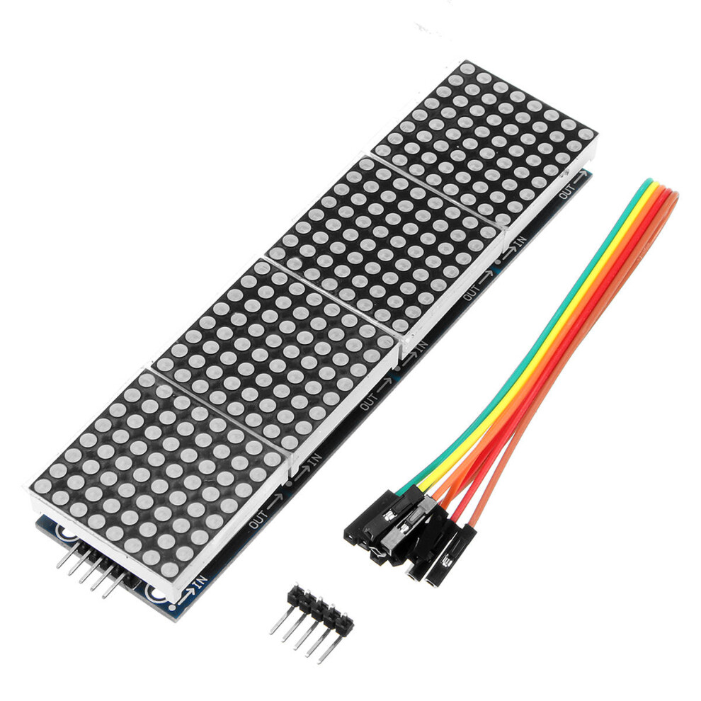 5pcs MAX7219 Dot Matrix LED Display Module 4-in-1 Display-image-OPC-PJM9K7Q-NEW