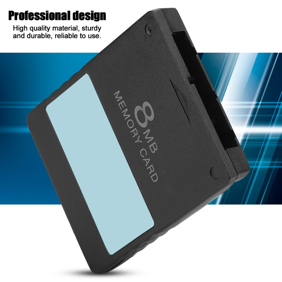 Memory Card Game Saver 8M/16M/32M/64M For Ps2 Console Black 8701340978333