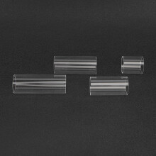 Transparent Glass Guitar Slide - Durable Bass Bright Tone Cylinder