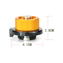 High Quality Camping Gas Cylinder Convertor 7/16''-28NS Valve Adapter