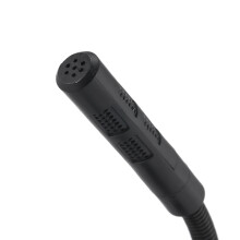 USB-Desktop-Mikrofon Omnidirektional mit Geräuschunterdrückung, Schwarz