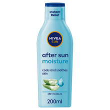 Nivea After Sun 48H Moisturizing Lotion |Cooling & Hydrating Skin Care After Sun Exposure - 200ml