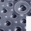 Grau PVC-Duschmatte 40x100 cm Saugnäpfe 5