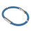 Vier-Ring-Antistatisches Silikonarmband Blau 36 g 16